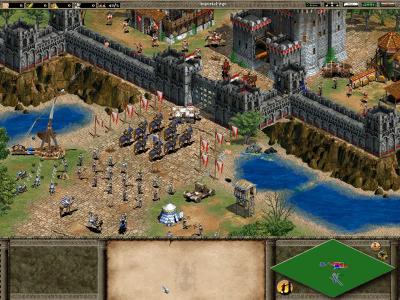 Screen ze hry Age of Empires II: The Age of Kings
