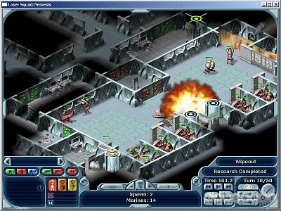 Screen Laser Squad Nemesis