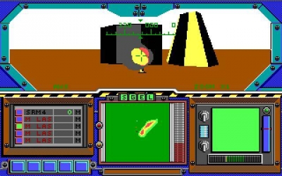Screen ze hry MechWarrior