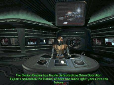 Screen ze hry Master of Orion II: Battle at Antares