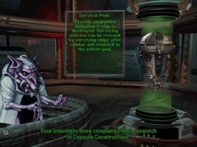 Screen ze hry Master of Orion II: Battle at Antares