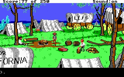 Screen ze hry Gold Rush!
