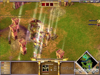 Screen Age of Mythology: The Titans