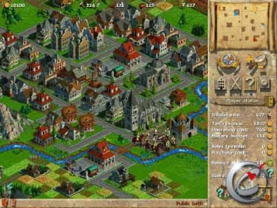 Screen ze hry 1602 A.D.
