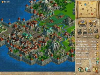 Screen ze hry 1602 A.D.