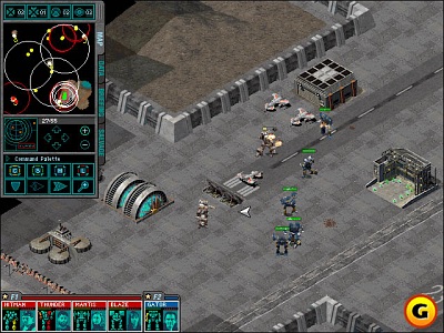 Screen MechCommander Gold
