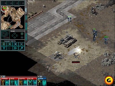 Screen MechCommander Gold