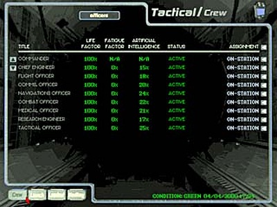 Screen Battlecruiser 3000 AD