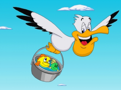 Screen ze hry Freddi Fish 3: The Case of the Stolen Conch Shell