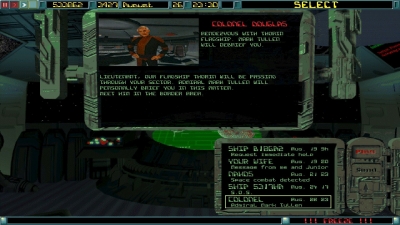 Screen ze hry Imperium Galactica