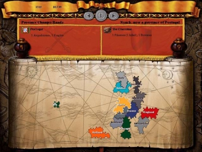 Screen ze hry Imperialism II: The Age of Exploration