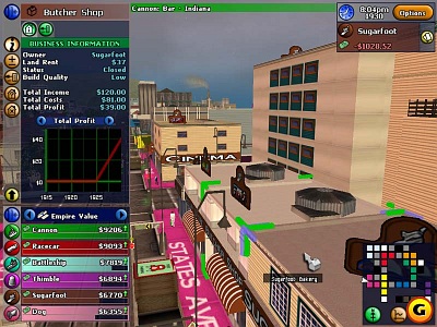 Screen Monopoly Tycoon