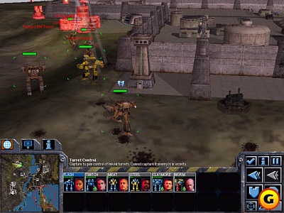 Screen MechCommander 2