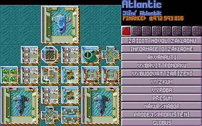 Screen ze hry X-COM: Terror from the Deep