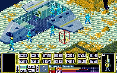 Screen ze hry X-COM: Terror from the Deep