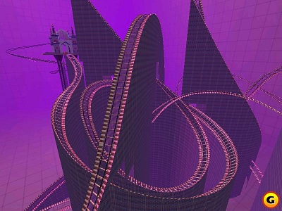 Screen Ultimate Ride Disney Coaster