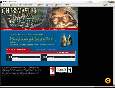 Screen Chessmaster 9000, The