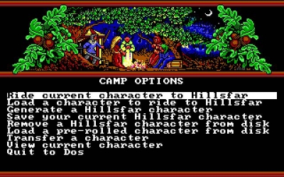 Screen ze hry Hillsfar