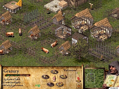 Screen ze hry Stronghold