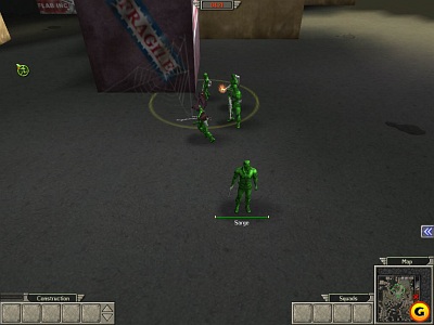 Screen Army Men: RTS
