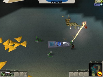 Screen Army Men: RTS