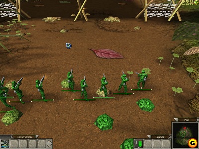 Screen Army Men: RTS