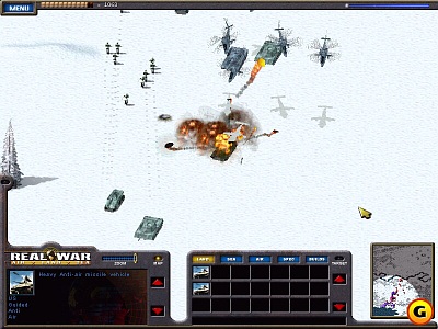 Screen Real War