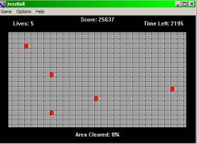 Artwork ke h�e Jezzball