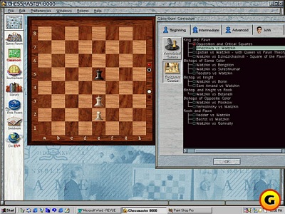 Screen Chessmaster 8000, The