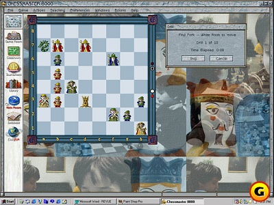 Screen Chessmaster 8000, The