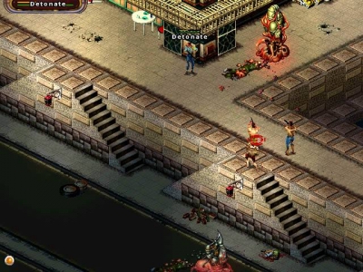 Screen ze hry Abomination: The Nemesis Project