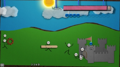 Screen ze hry Defend Your Castle