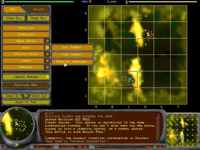 Screen ze hry Wulfram II