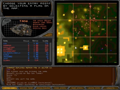Screen ze hry Wulfram II
