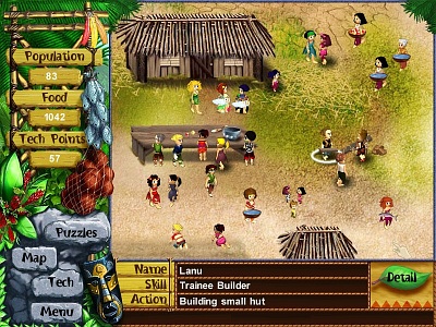 Screen Virtual Villagers - A New Home