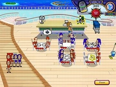 Screen Diner Dash: Flo on the Go