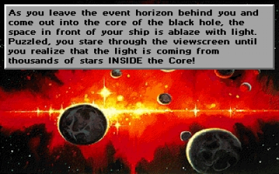 Screen ze hry Gateway II: Homeworld
