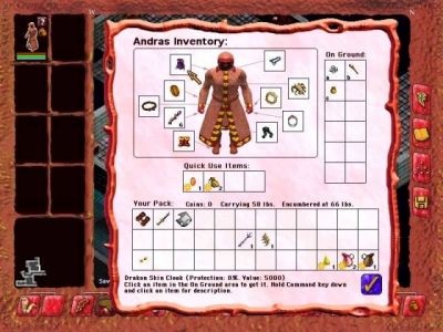 Screen ze hry Geneforge 3