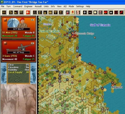 Screen ze hry Panzer Campaigns 8: Sicily 43
