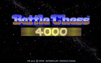 Screen ze hry Battle Chess 4000