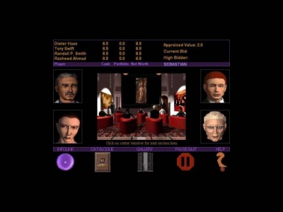 Screen ze hry Millennium Auction