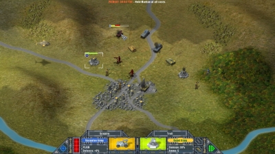 Screen ze hry War on Folvos