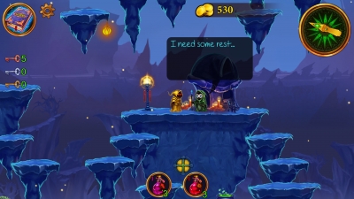 Screen ze hry Alchemist