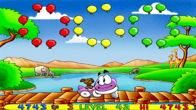 Screen ze hry Putt-Putt and Peps Balloon-O-Rama