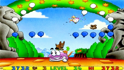 Screen ze hry Putt-Putt and Peps Balloon-O-Rama