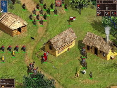 Screen ze hry Knights of the Cross