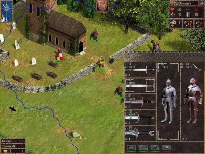 Screen ze hry Knights of the Cross