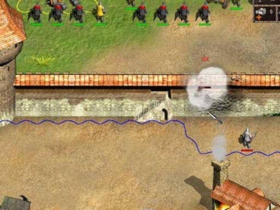 Screen ze hry Knights of the Cross