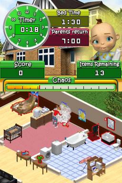 Screen ze hry Babysitting Mania