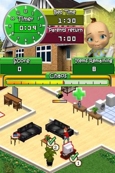 Screen ze hry Babysitting Mania